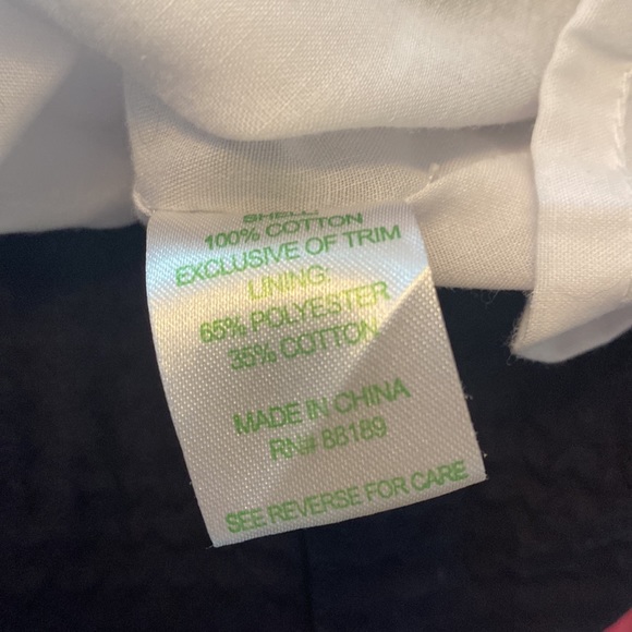 Lilly Pulitzer navy and gold girls dress 3T - Picture 5 of 7